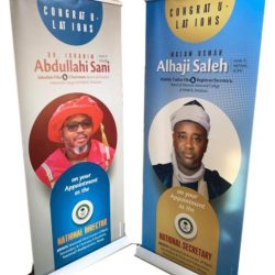 Flat Base Roll Up Stand